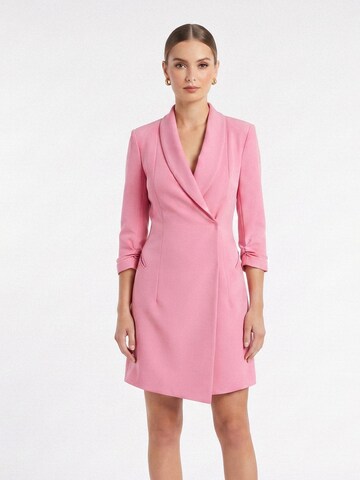 Abito 'Asymmetric Tailored Blazer Dress' di AVENUE N°29 in rosa