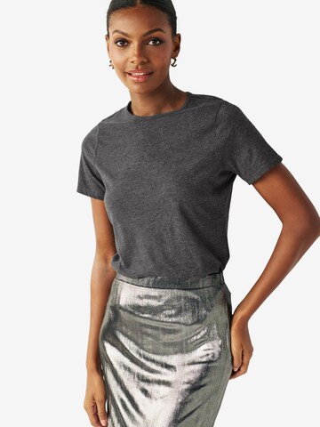 Next - Camiseta en gris: frente