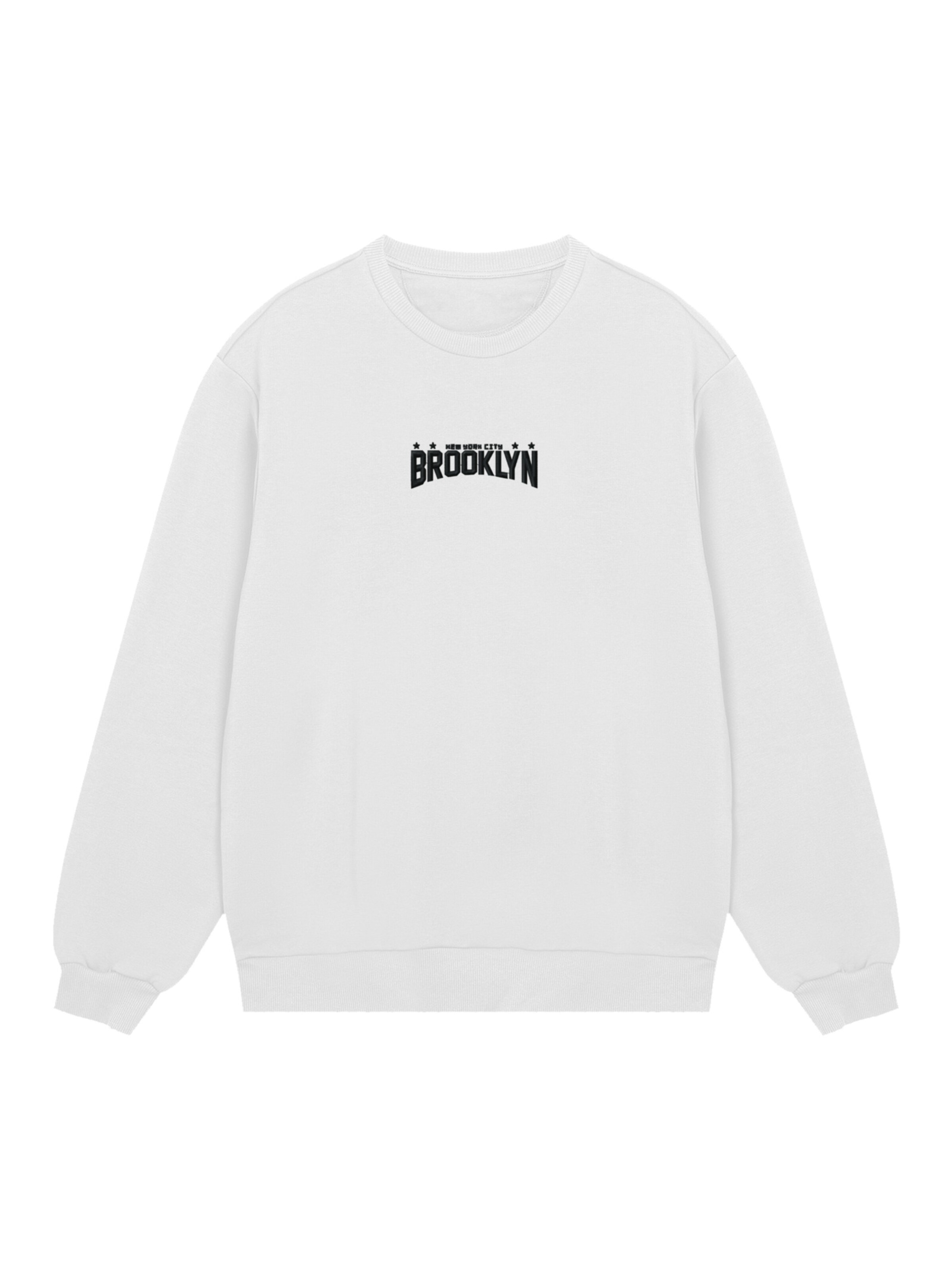 F4NT4STIC Sweatshirt in White: front
