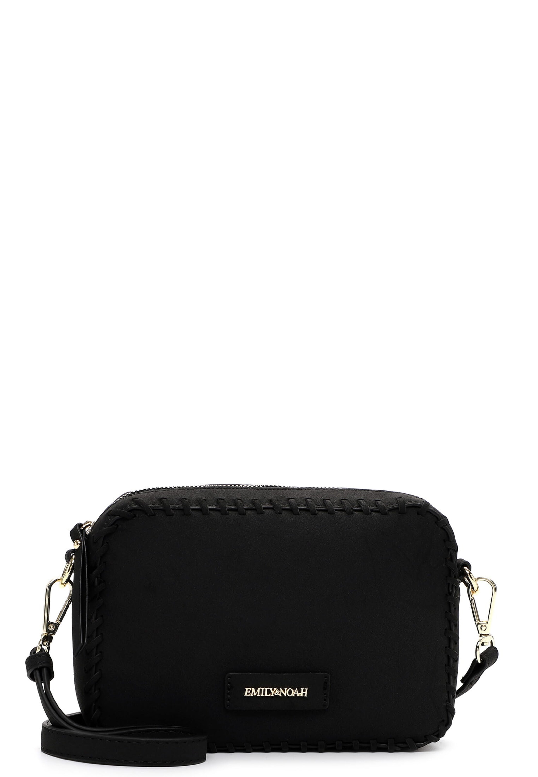 Sac à bandoulière 'Hailee' Emily & Noah en noir : devant