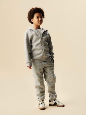 NAME IT Суичъри с качулка 'NKMBEN' в сиво