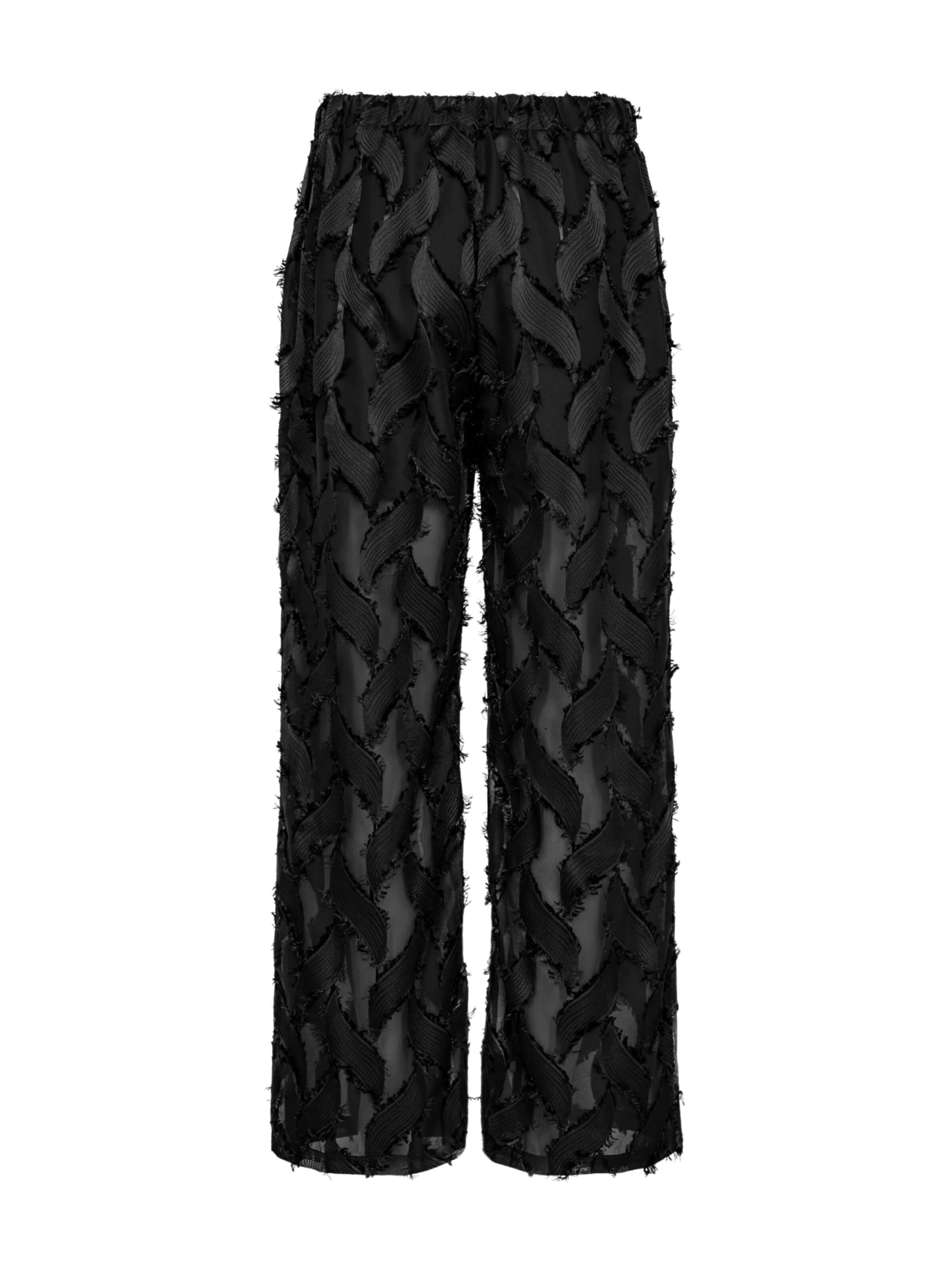 co'couture Normální Kalhoty 'Sylvie' – černá