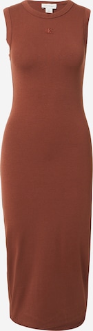 Calvin Klein Jeans Платье в Коричневый: спереди