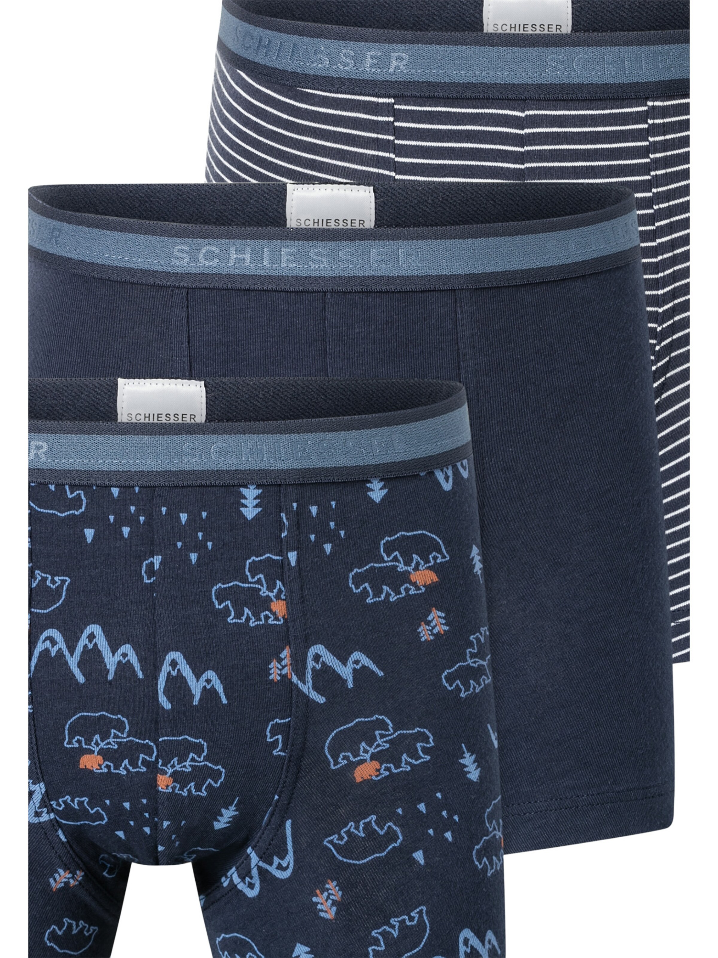 SCHIESSER - Calzoncillo en Mezcla de colores