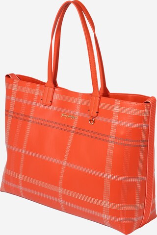 TOMMY HILFIGER Shopper in Rood: voorkant