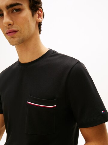 Tricou de la TOMMY HILFIGER pe negru