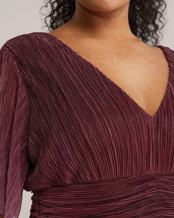 purpurinė WE Fashion Suknelė