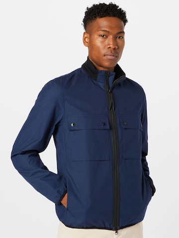 Barbour International Between-Season Jacket 'Belsfield' in Blue: front