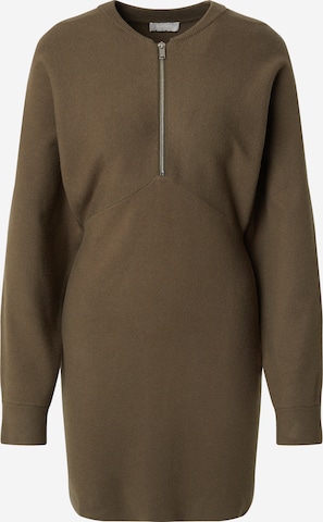 LeGer by Lena Gercke Плетена рокля 'Giana' в зелено: отпред