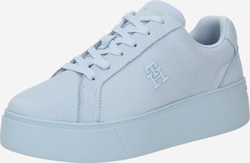 Sneaker low de la TOMMY HILFIGER pe albastru: față