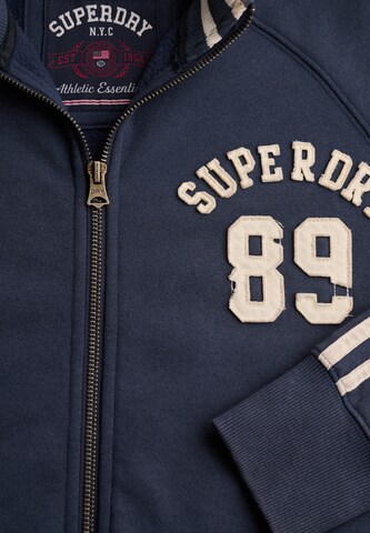 Veste de survêtement 'Athletic' Superdry & Co en bleu