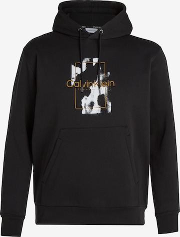 Calvin Klein Big & Tall Sweatshirt in Schwarz: predná strana