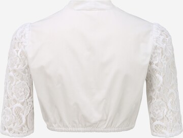 ALMSACH Блуза в традиционен стил в бяло