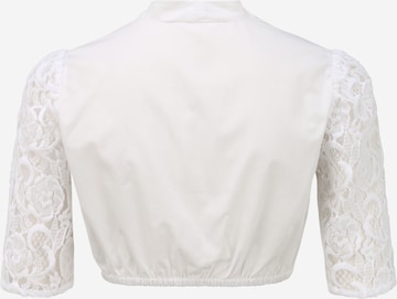 ALMSACH - Blusa tradicional en blanco