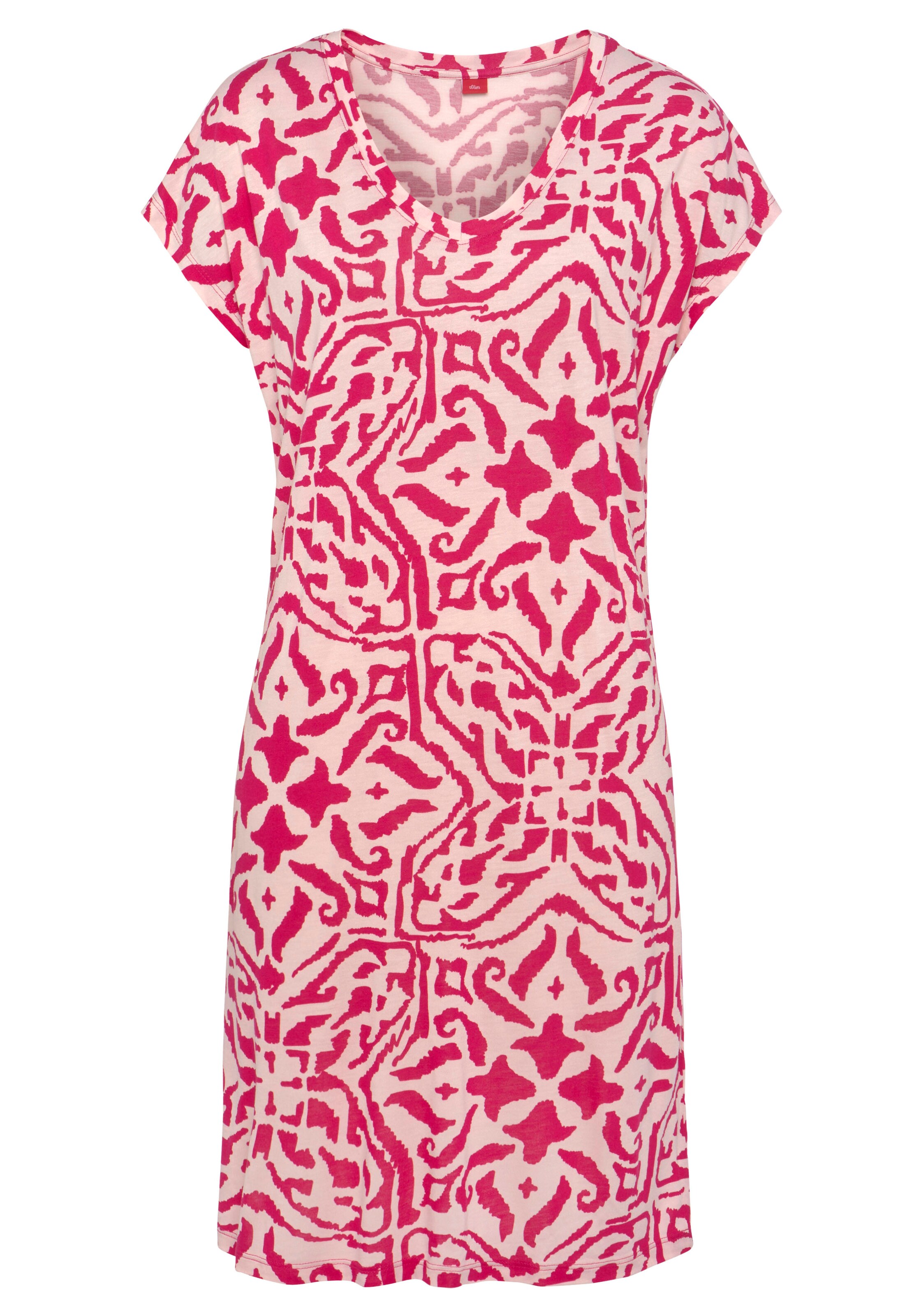 Abito estivo di s.Oliver in rosso: frontale