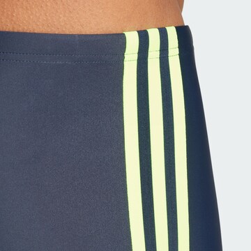 ADIDAS PERFORMANCE Athletic Swim Trunks 'Classic 3-Stripes Jammers' in Blue