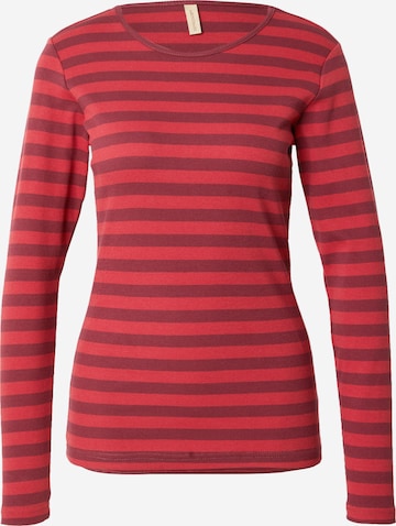 Soyaconcept T-shirt 'IRIDI 1' i röd: framsida