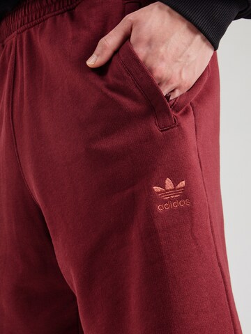 Regular Pantalon 'Essentials' ADIDAS ORIGINALS en rouge