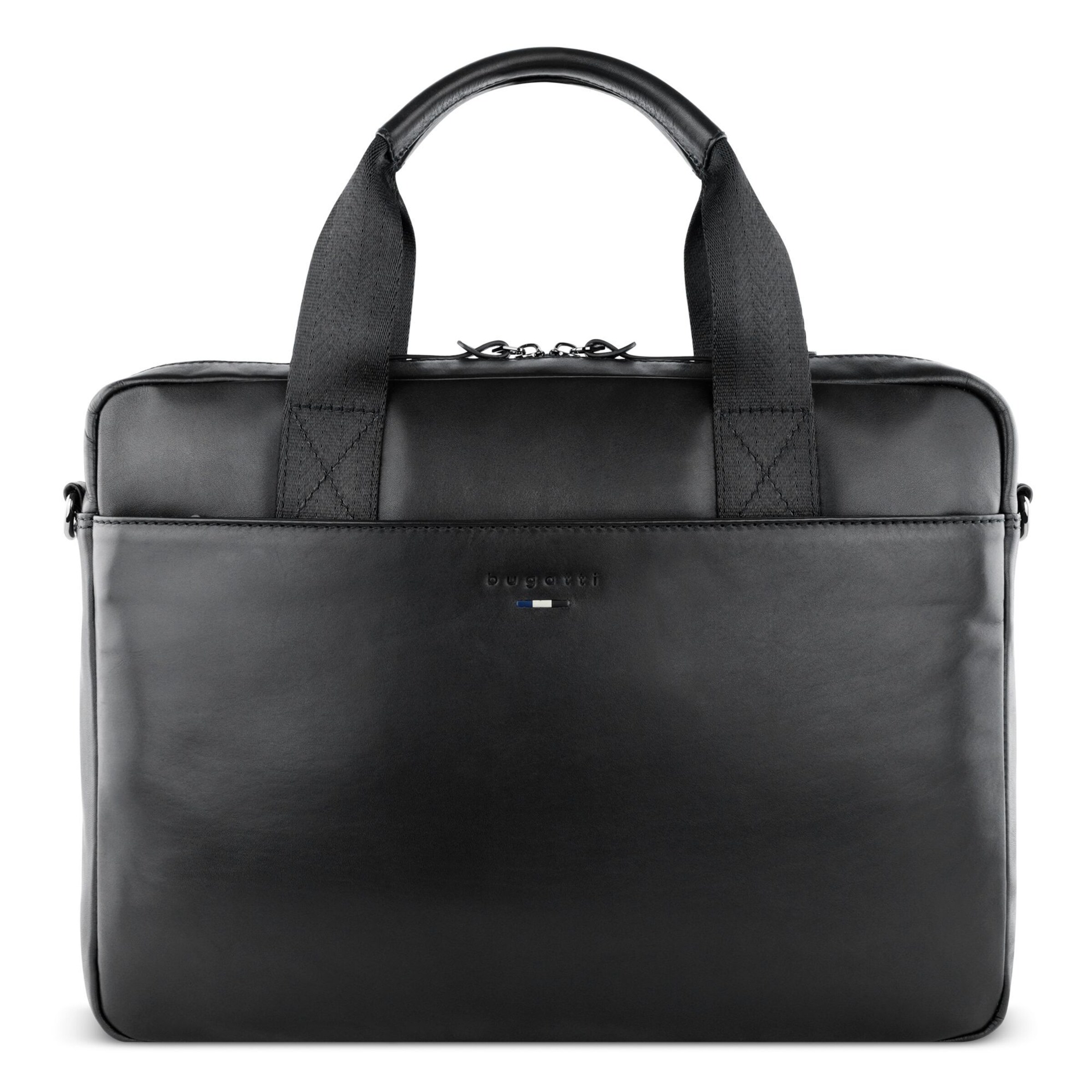 bugatti Document Bag 'Romeo' in Black: front