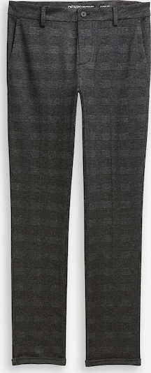 TOM TAILOR DENIM Čino bikses, krāsa - pelēks / melns, Preces skats