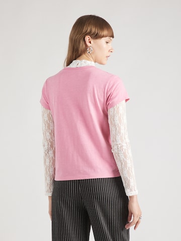 LEVI'S ® Shirt 'Graphic Authentic Tshirt' in Roze