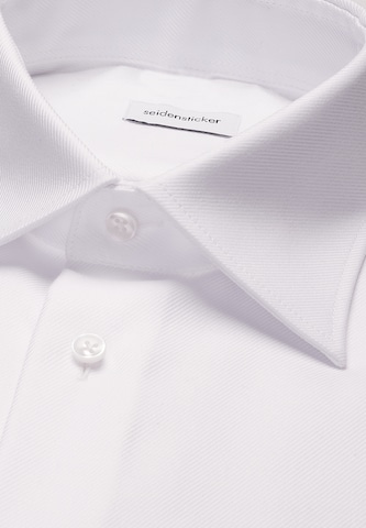 Coupe regular Chemise business 'Classic Essential' SEIDENSTICKER en blanc