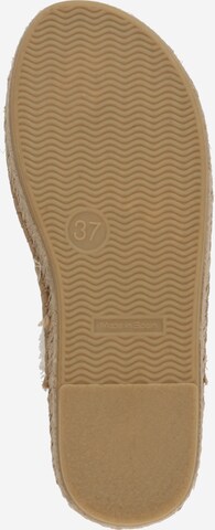 espadrij l´originale Pantolette 'CLAQUETTE' in Beige