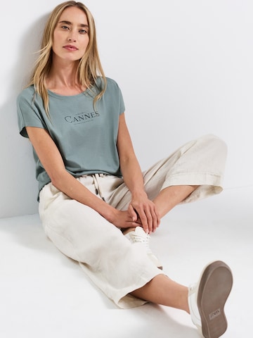STREET ONE Majica | modra barva: sprednja stran