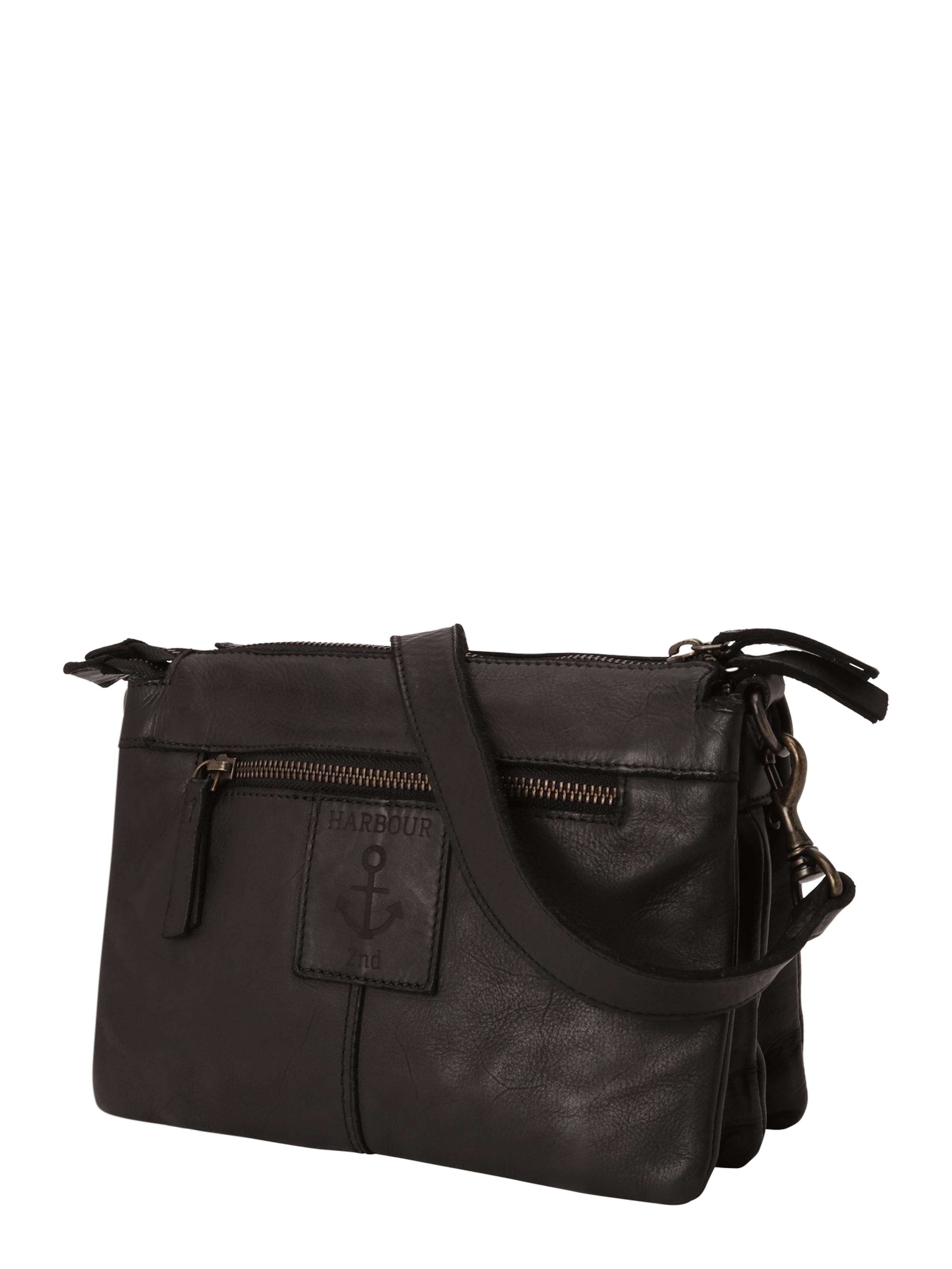 Harbour 2nd Taška přes rameno 'Anchor Love Evita' – černá: přední strana