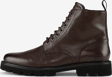 Bottines à lacets 'Bakerloo Nimonico' STRELLSON en marron : devant