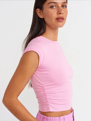 Dilvin Shirt 'T-Shirts'‌‌‌‌‌ in Pink