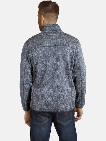 Jan Vanderstorm Fleece Jacket ' Kolmund ' in Blue