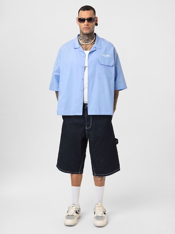 T-Shirt Dandalo en bleu : devant