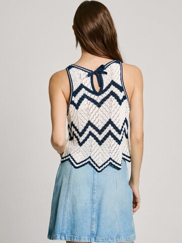 Pepe Jeans Top 'Ollie' in Weiß