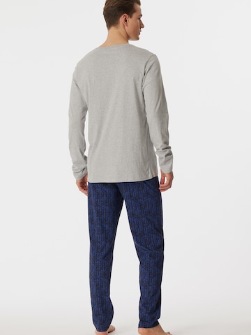SCHIESSER Pyjama ' Casual Nightwear ' in Blau