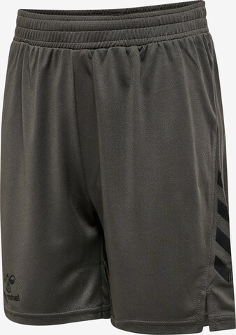 Regular Pantalon de sport Hummel en gris