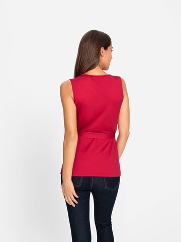 Top di heine in rosso