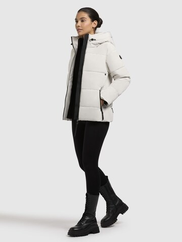 khujo Jacke 'Fanc2-YM' in Beige