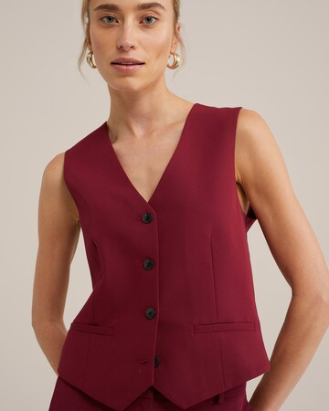 WE Fashion Kamizelka w kolorze czerwony