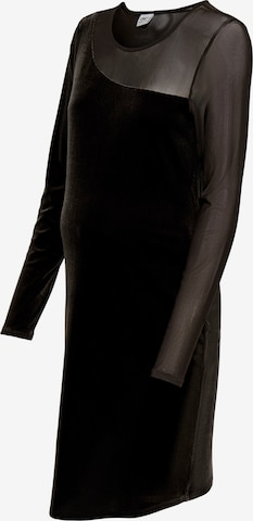 Robe 'OLMSMOOTH' Only Maternity en marron : devant