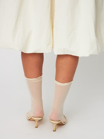 Jupe ' Flycras ' Crās en blanc