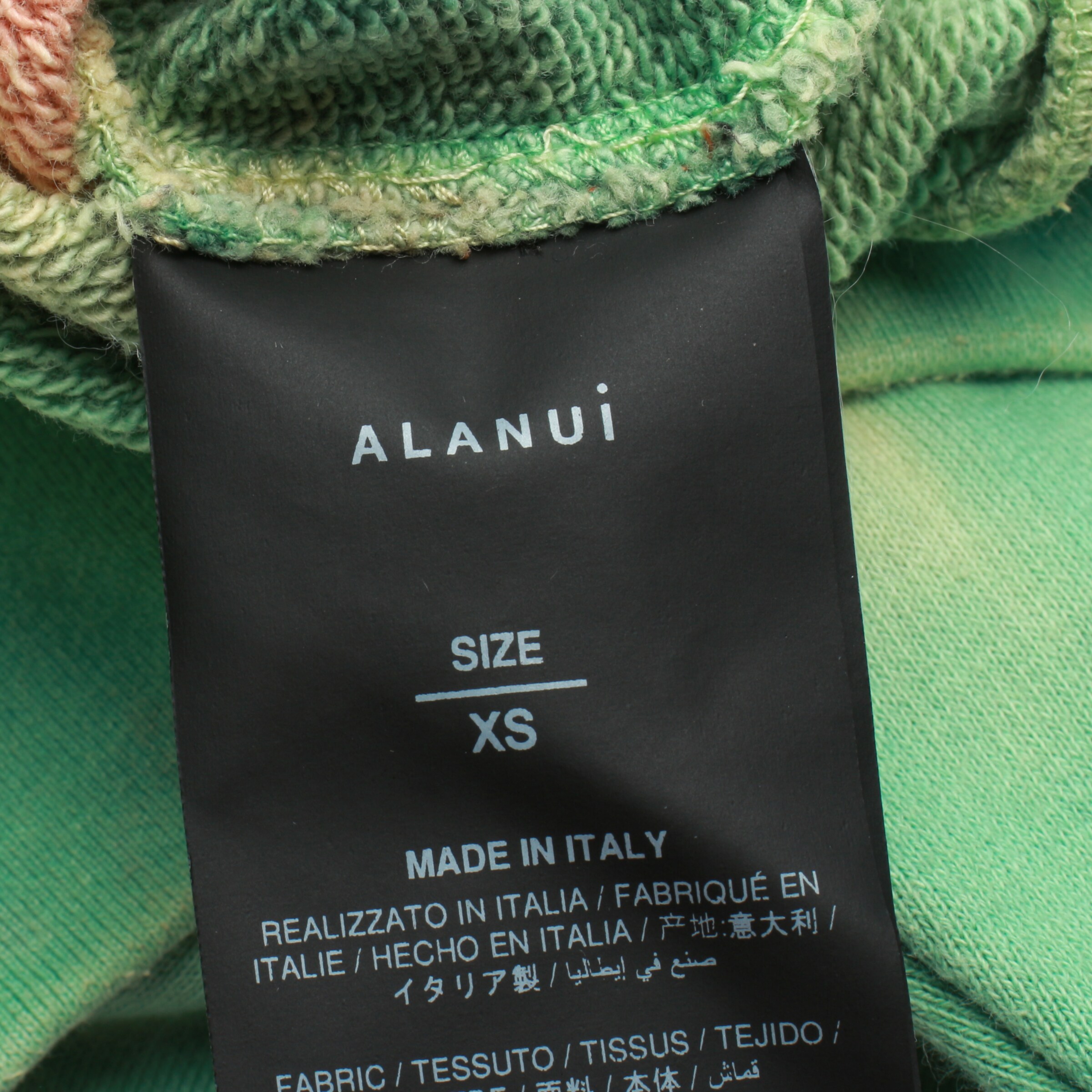 ALANUI Sweatshirt / Sweatjacke XS in Mischfarben