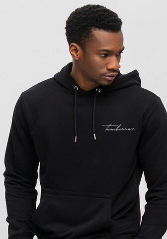 Tom Barron Jogginganzug mit Hoodie in Schwarz