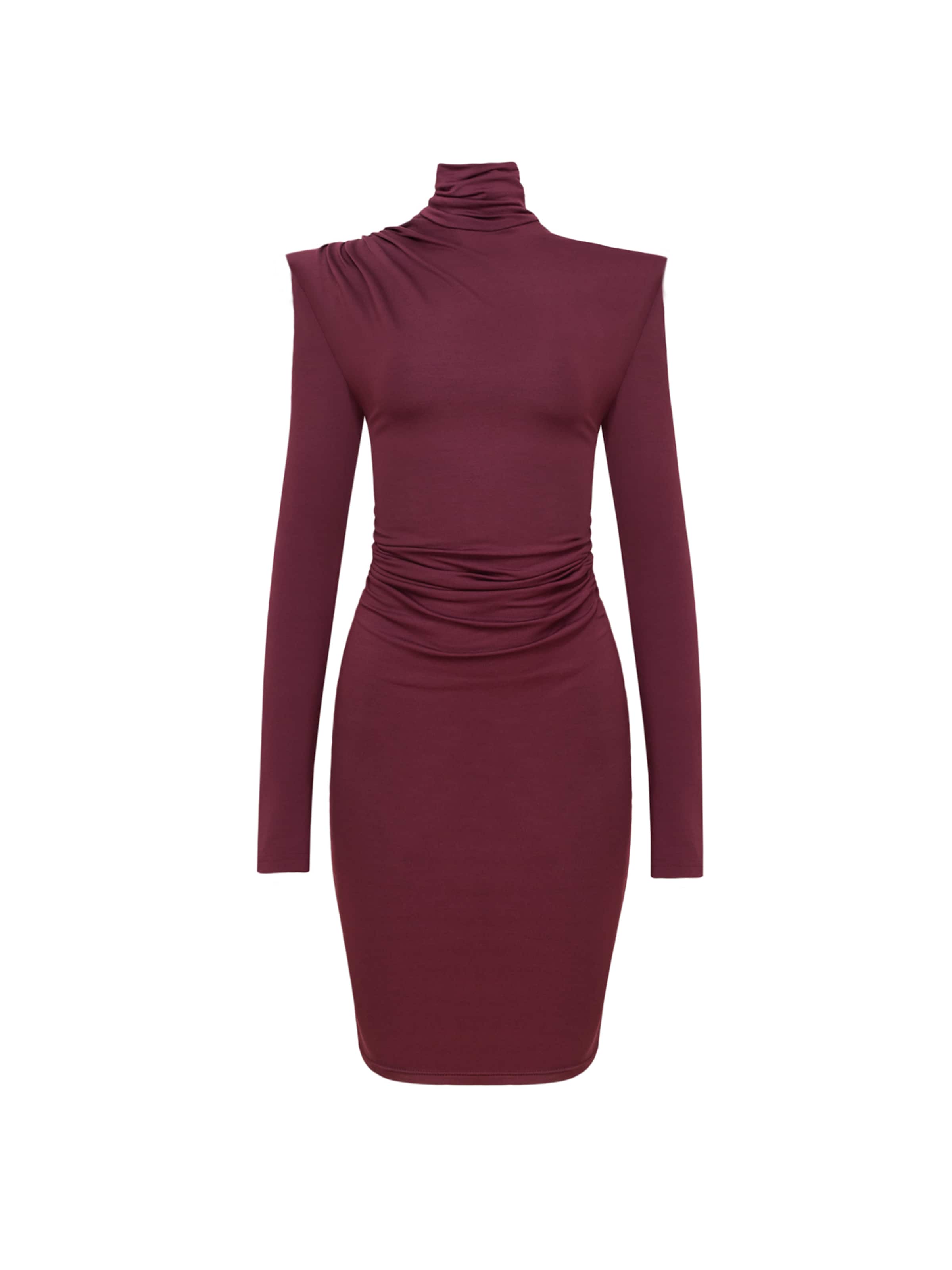 mandragora Jurk 'Soreen' in Rood: voorkant