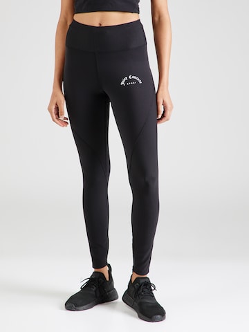 Juicy Couture Sport Skinny Sportbroek 'LORRAINE' in Zwart: voorkant