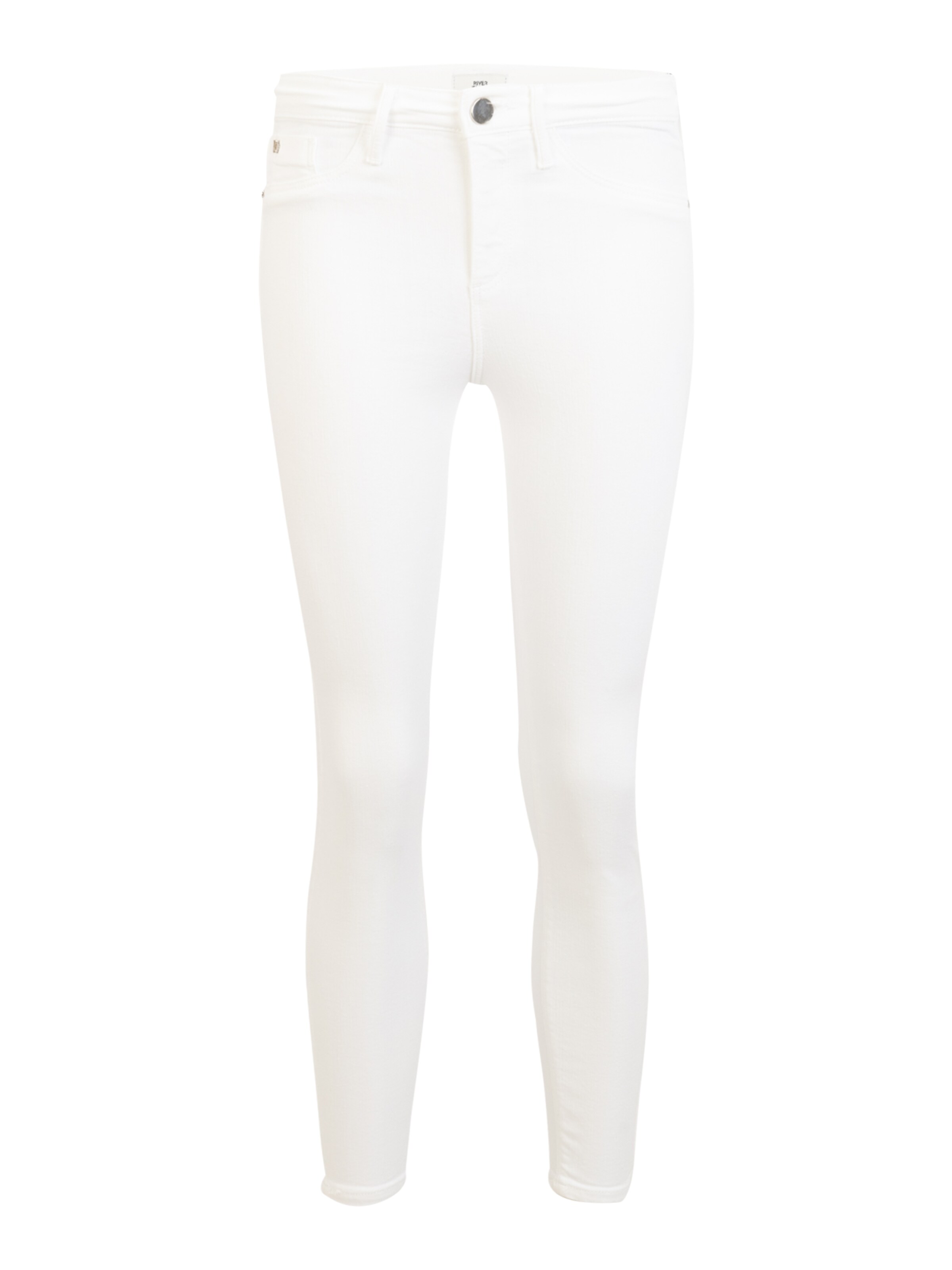 Jeans Donna River Island Petite Jeans Molly in Bianco 