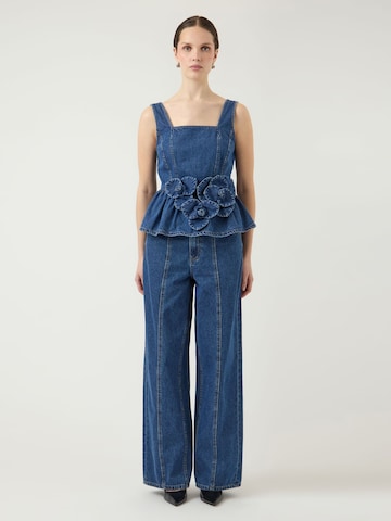 Wide leg Jeans di YAS in blu