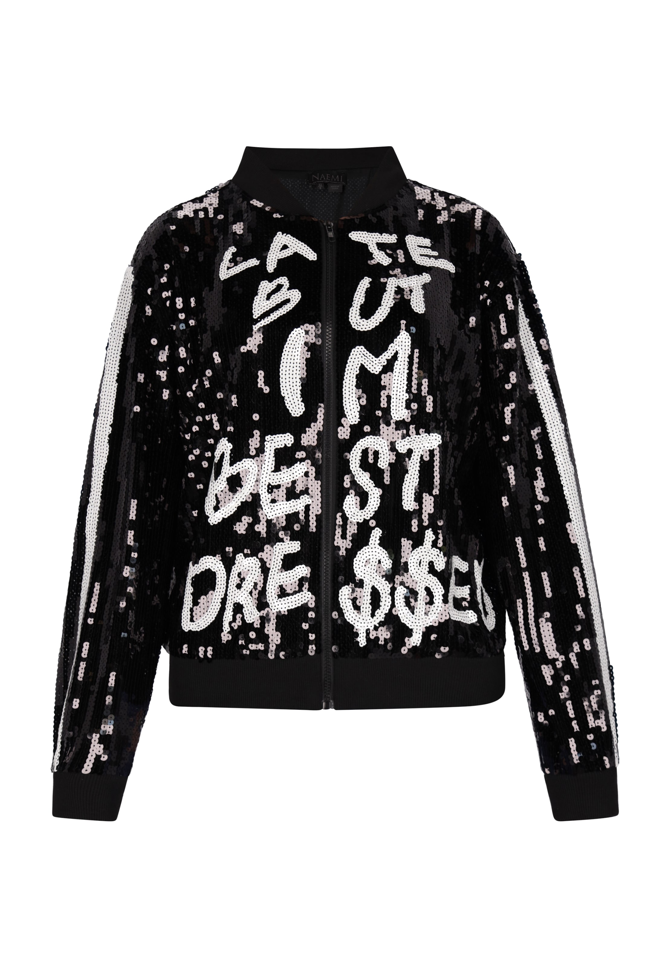 NAEMI Átmeneti dzseki - fekete: elől