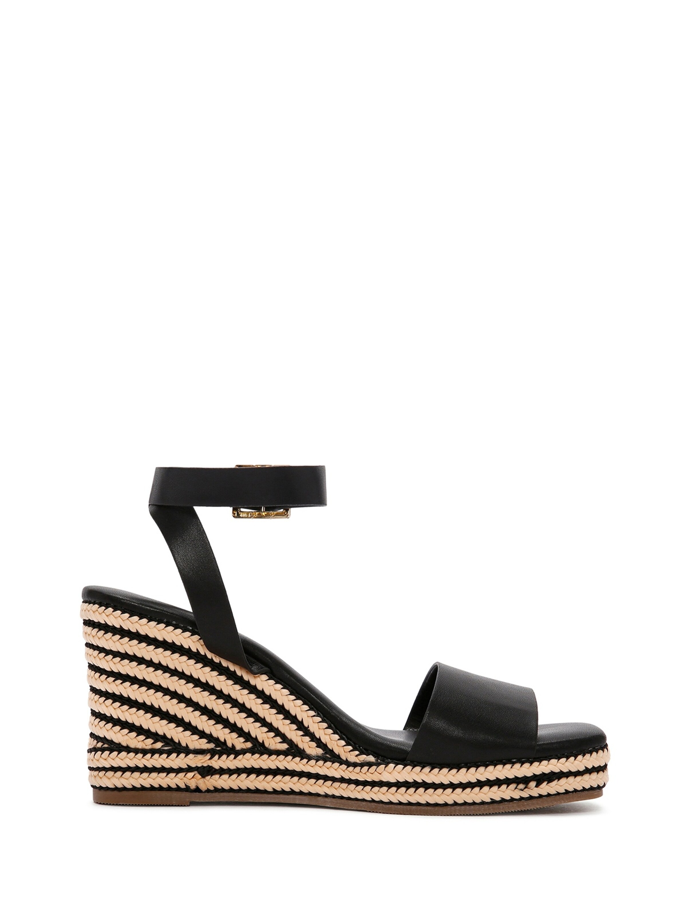 Derimod Sandals in Schwarz