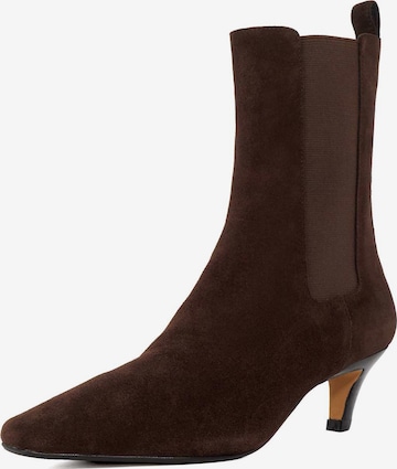 Chelsea Boots 'Odele' Dune LONDON en marron : devant